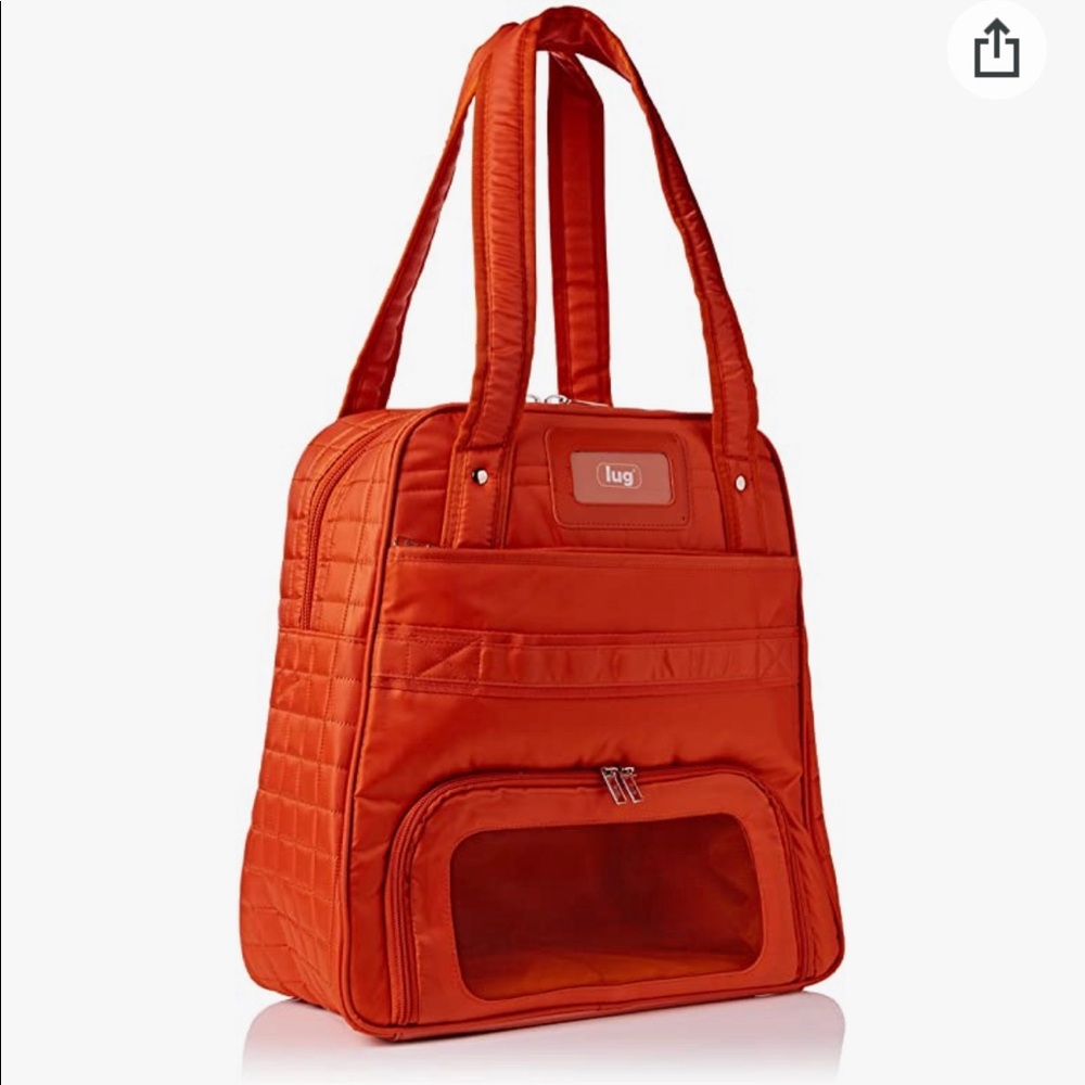 LUG Puddle jumper travel or gym bag. Many compartments with a shoe compartment.